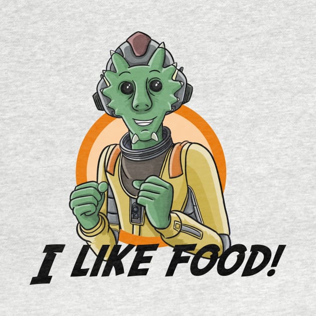Neeku—I Like Food! by SpaceMomCreations